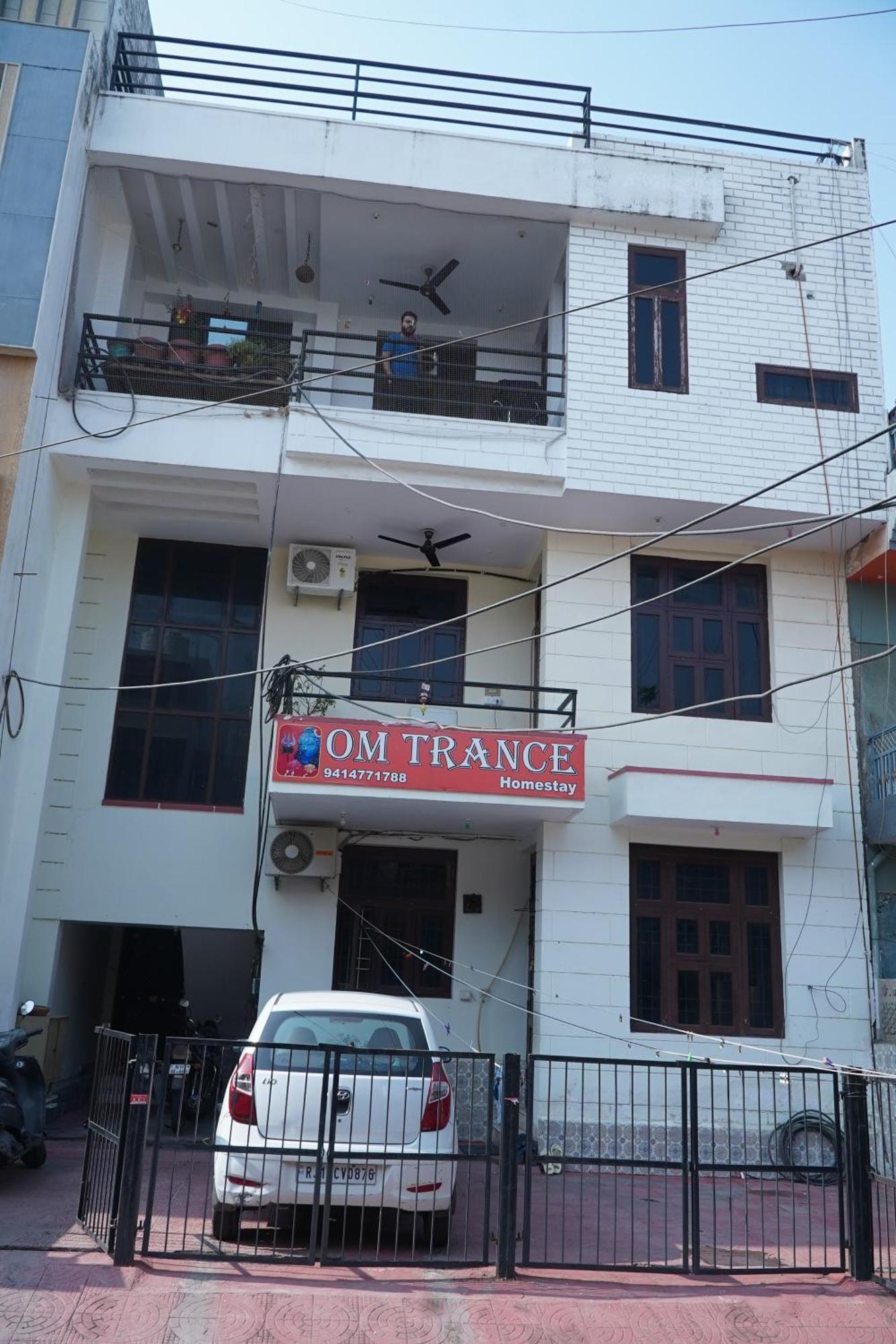 Om Trance Homestay جايبور المظهر الخارجي الصورة
